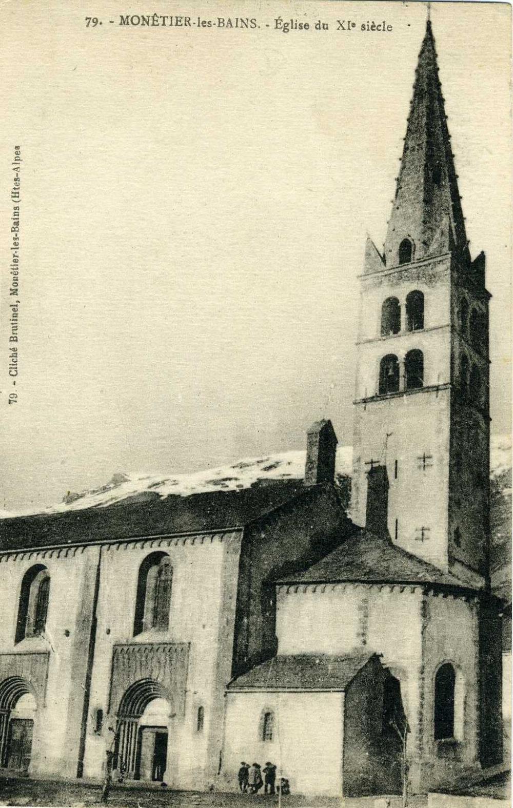 Monêtier les Bains - Eglise du XI° siècle