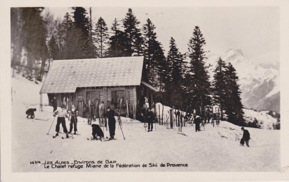Le Chalet refuge Miane de la Fédération de Ski de Provence