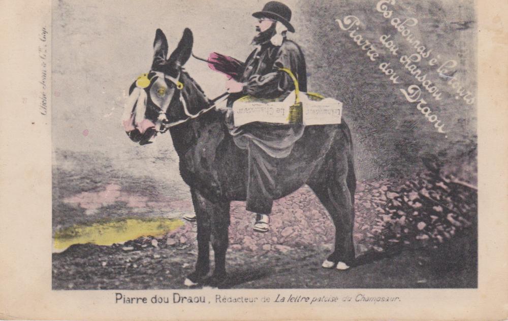 Piarre Dou Draou , Rédacteur de la Lettre Patoise du Champsaur