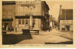 St Bonnet (1025m) - Place du Chevreril et rue de Chaillol