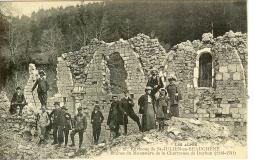 Environs de Saint Julien en Beauchêne ruine du monastere de la Chartreuse Durbon