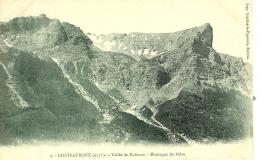 Chateauroux (957m) - Vallée du Rabioux - Montagne du Pelve
