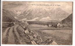Saint Clément - Le Pont et le Fort de Montdauphin pris de la Digue