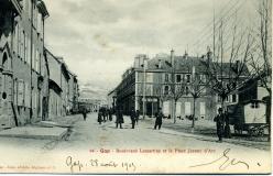 Boulevard Lamartine et Place Jeanne d'Arc
