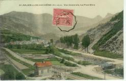 Saint Julien en Beauchêne vue générale le Pont Bleu
