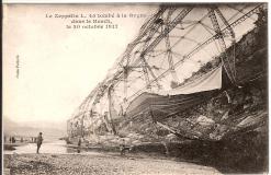 Le Zeppelin L45 tombé dans le Buëch à Laragne le 20 O ctobre 1917