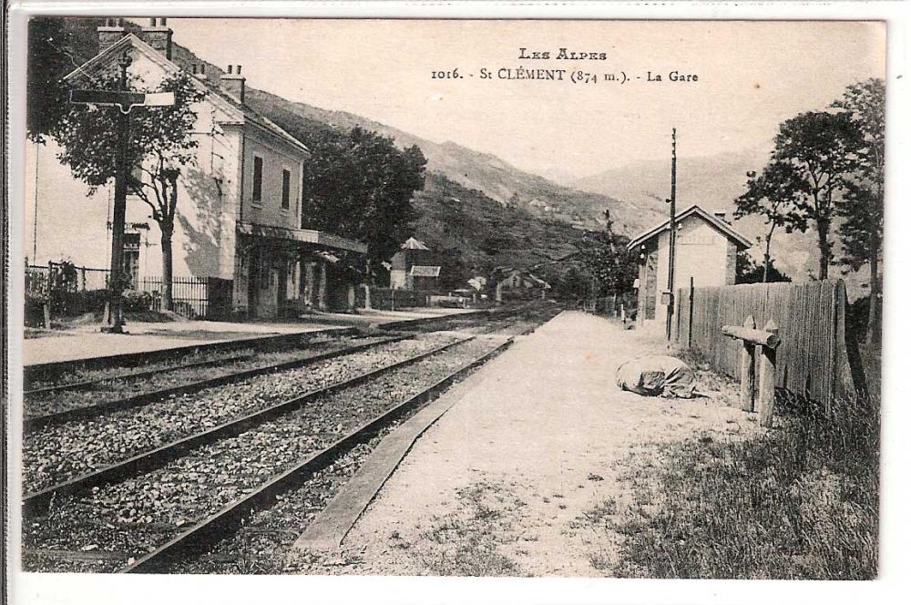 St Clément (874m) - La Gare