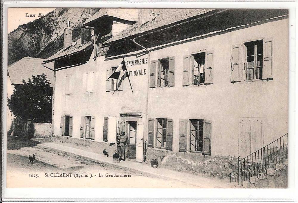 St Clément (874m) - La Gendarmerie