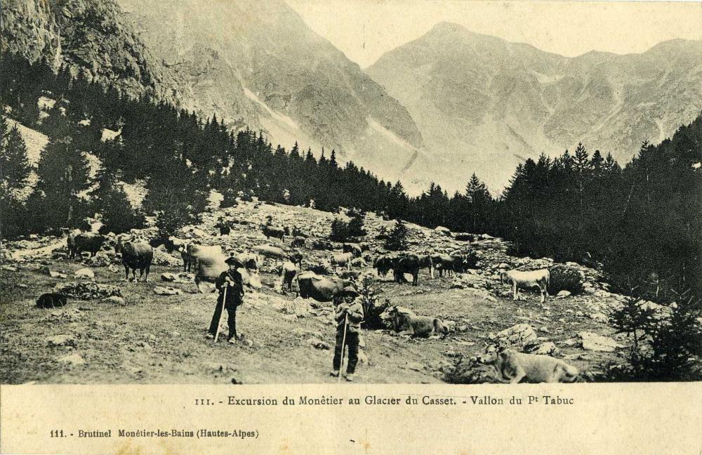 Excursion du Monêtier au Glacier du Casset - Vallon du Pt Tabuc