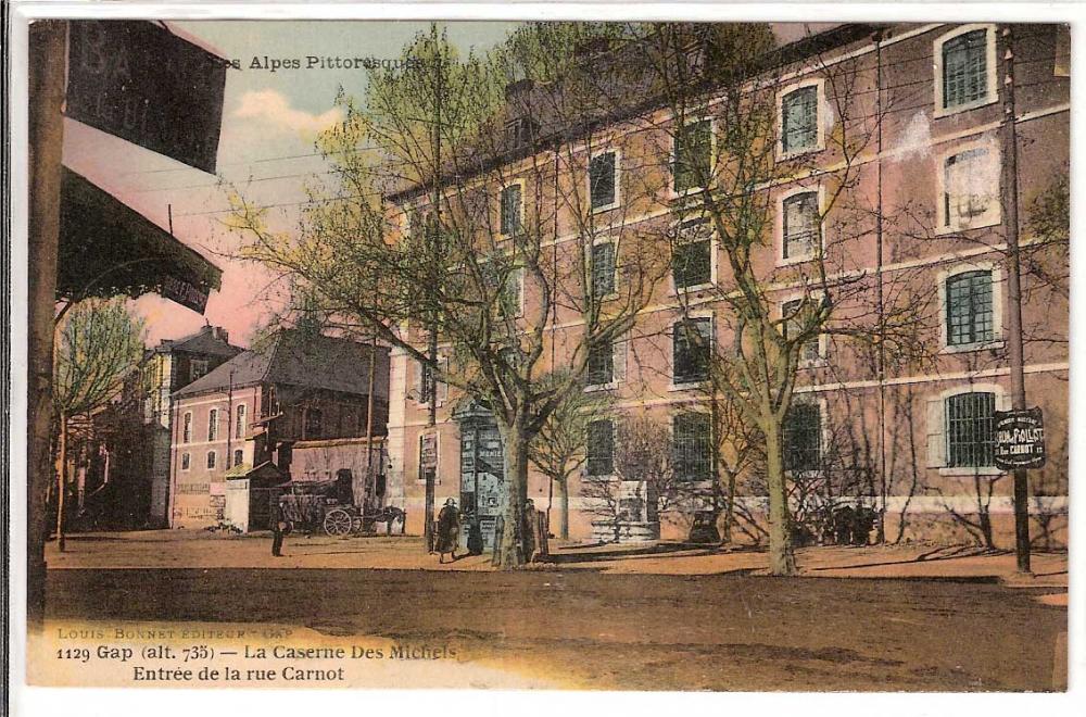 La Caserne Desmichel entrée de la Rue Carnot