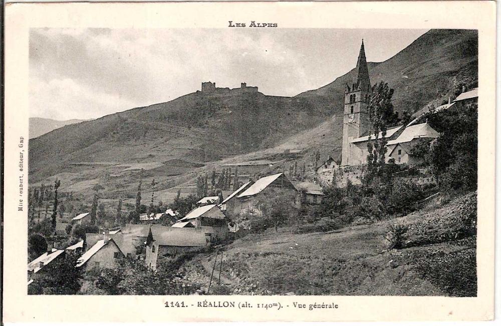 Réallon vue générale