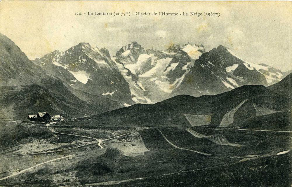 Le Lautaret ( 2075m) - Glacier de l'Homme - La Neige (3982m)