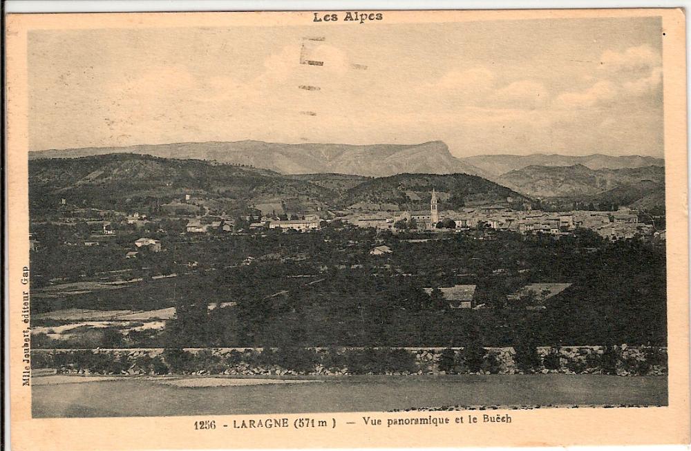 Laragne (571m) - Vue Panoramique et le Buëch