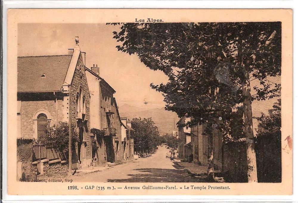 Avenue Guillaume Farel le Temple Protestant