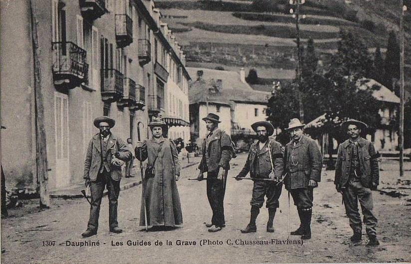 Les Guides de la Grave ( photo C.Chusseau Flaviens)