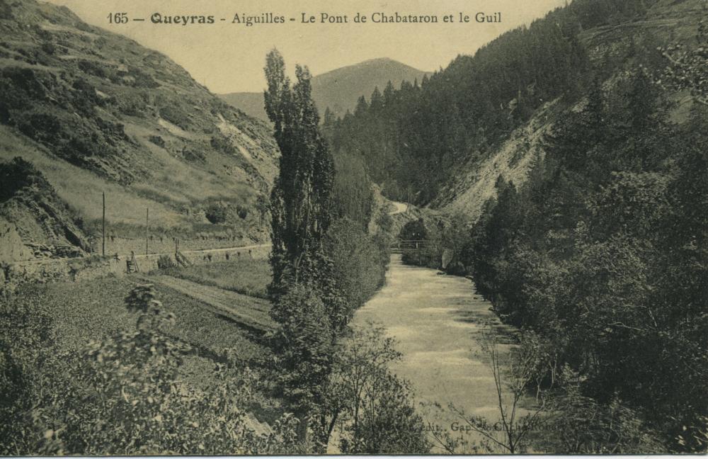 Aiguilles le pont de Chabaraton et le Guil