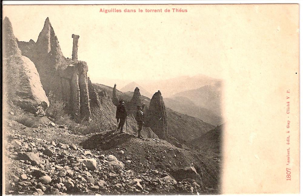 Aiguilles dans le Torrent de Théus