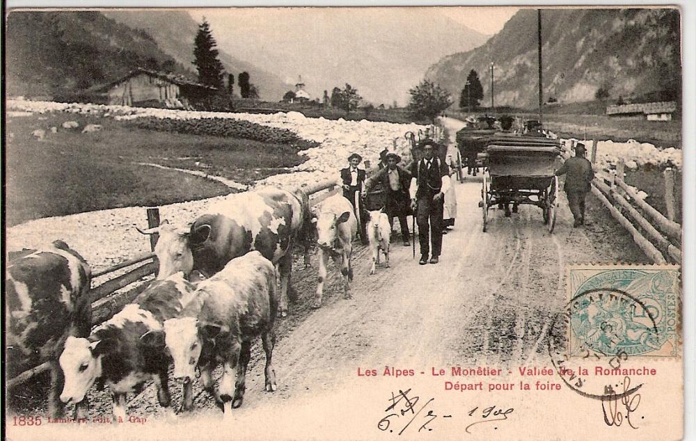 Le Monêtier - Vallée de la Romanche départ pour la Foire