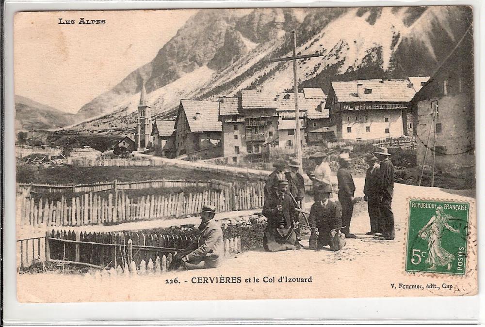 Cervières et le Col d'Izouard