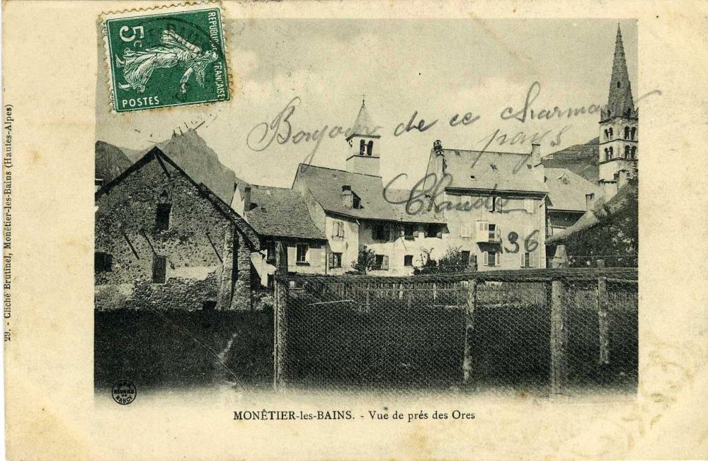 Monêtier les Bains - Vue de près des Ores