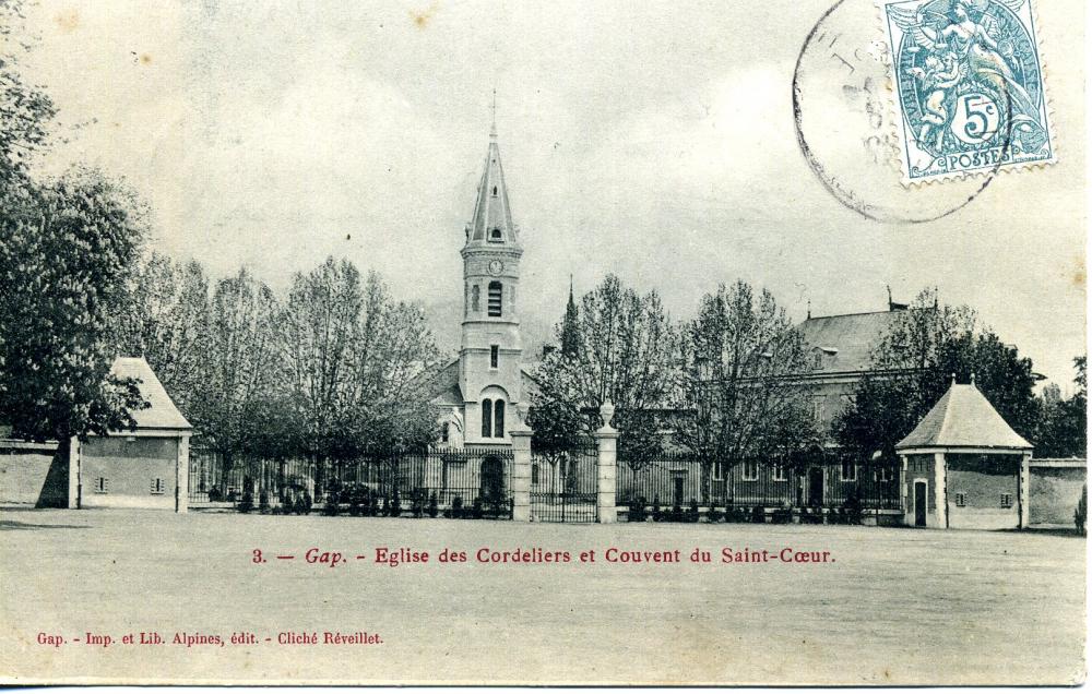 Gap - Eglise des Cordeliers et Couvent du Saint-Coeur