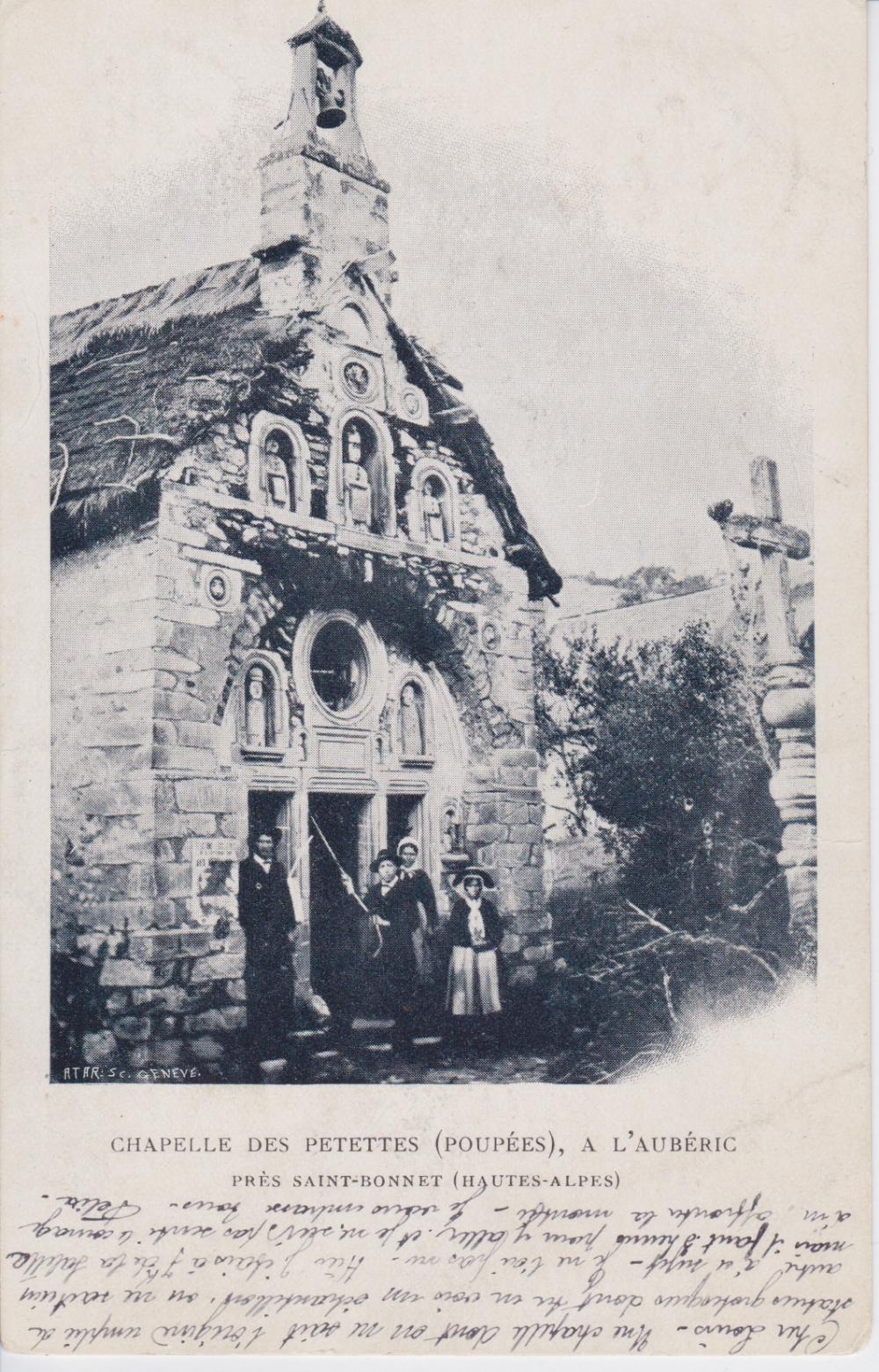 Chapelle des Petettes ( poupées) à l'Aubéric