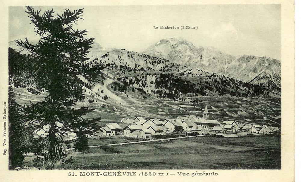 Mont-Genèvre (1860m) - vue générale 