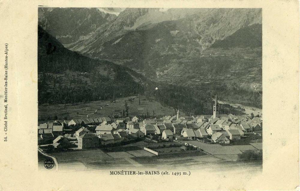 Monêtier les Bains ( alt 1493 m)