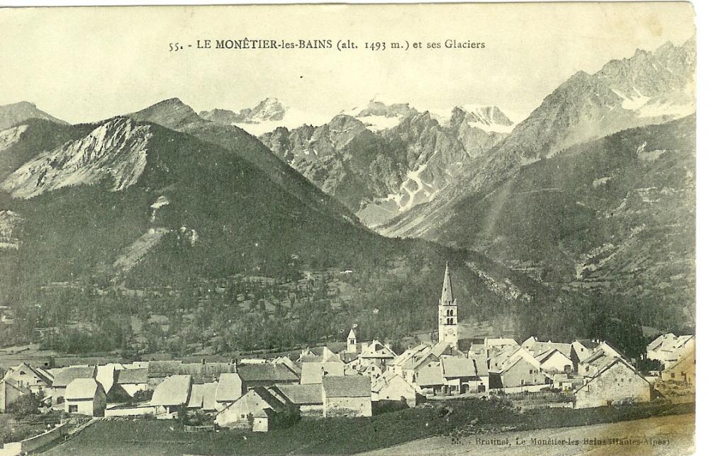 Le Monêtier les Bains et ses Glaciers