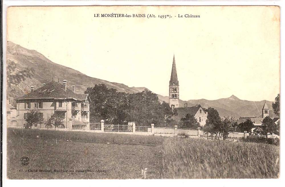 Le Monêtier les Bains le Chateau