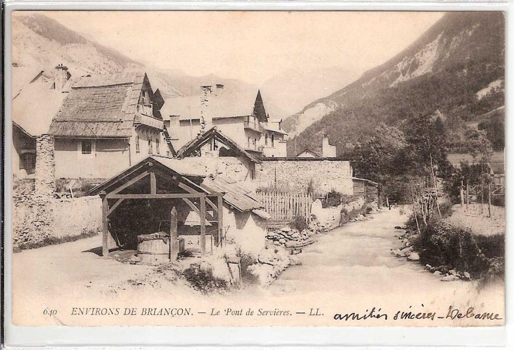 Environs de Briançon le Pont de Servières