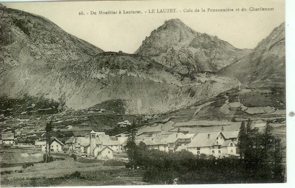 Du Monêtier à Lautaret - Le Lauzet- Cols de la Ponsonnière et du Chardonnet