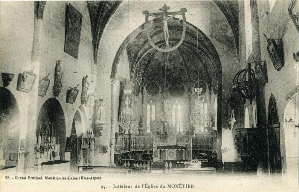 Intérieur de l'Eglise du Monêtier