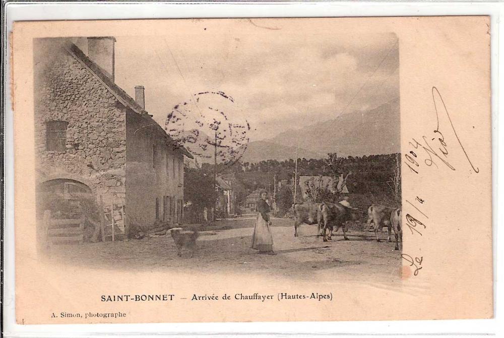 Saint Bonnet - Arrivée de Chauffayer