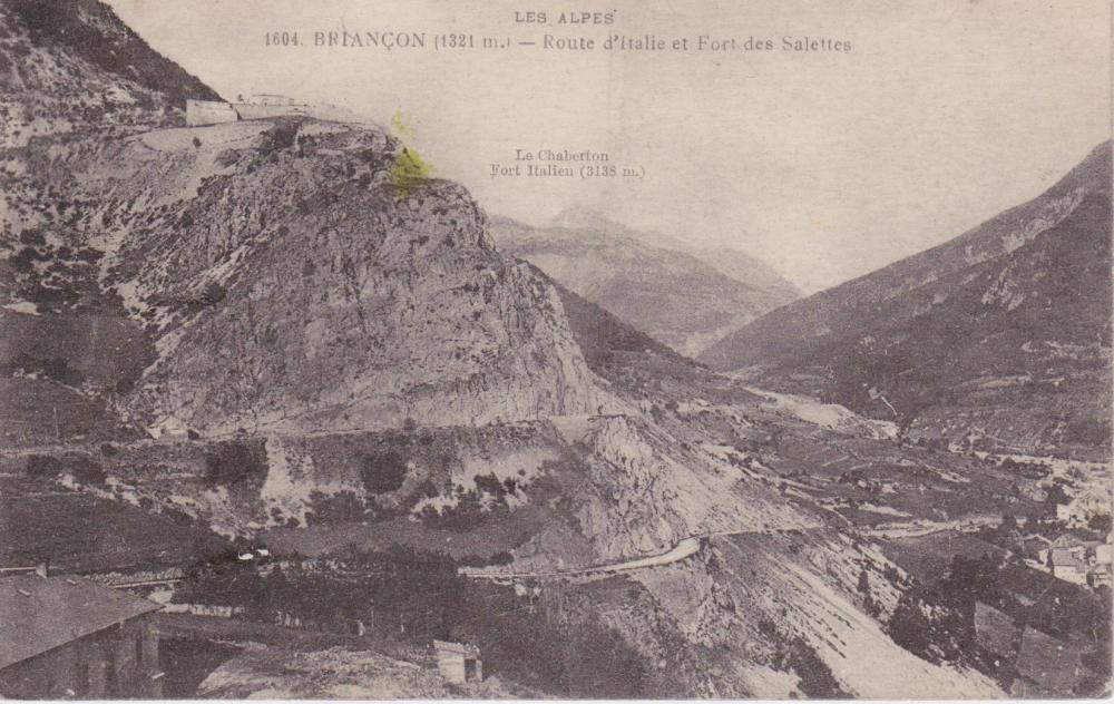 Route d'Italie et Fort des Salettes