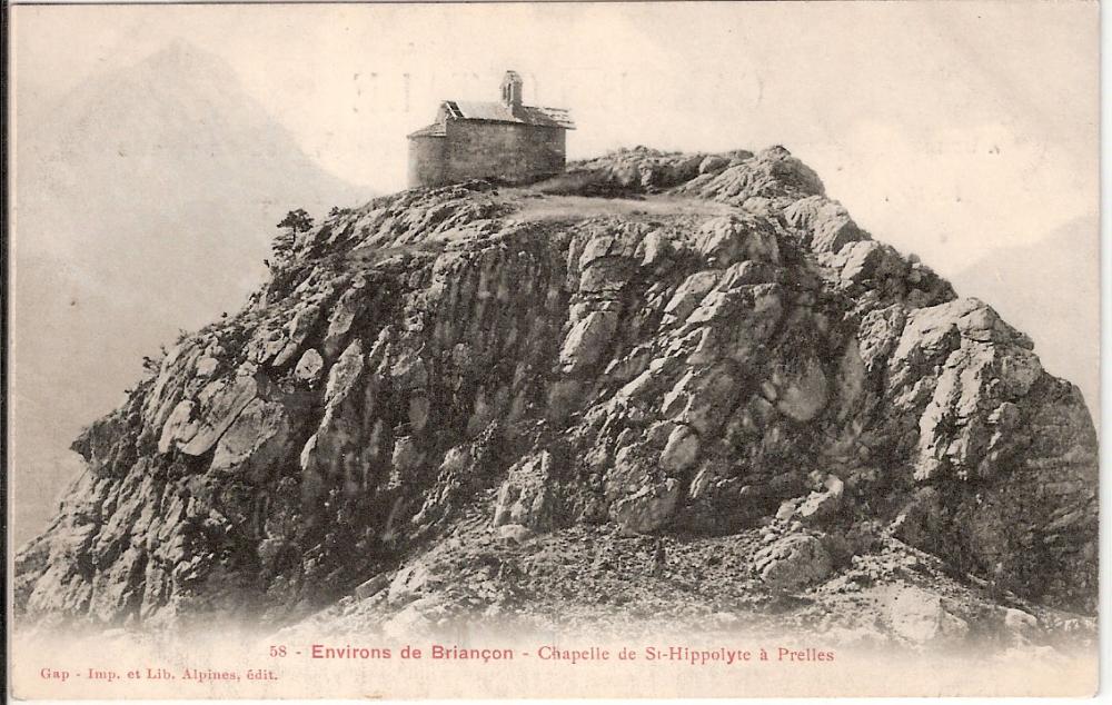 Environs de Briançon - Chapelle de St Hippolyte à Prelles