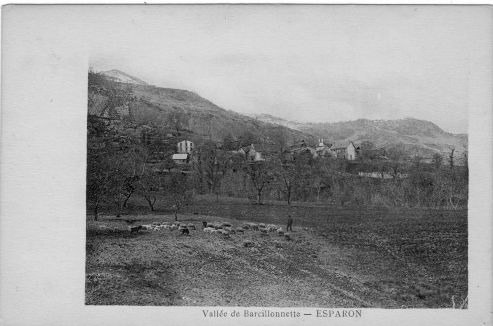 Vallée de Barcillonette - Esparon