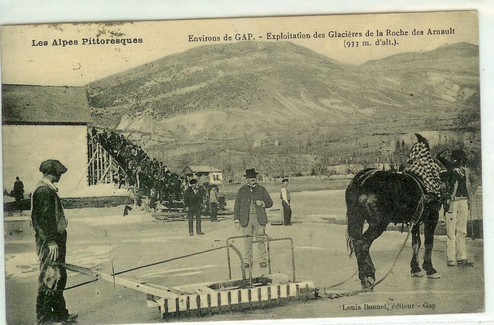 Exploitation des Glacières de la Roche des Arnauds