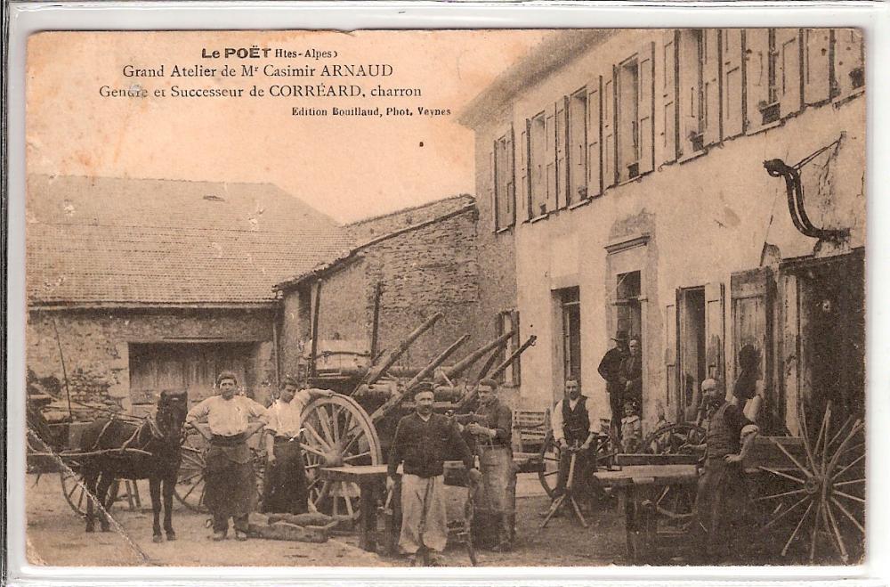 Le Poët Grand Atelier de Mr Casimir Arnaud, gendre et succeseur de Correard