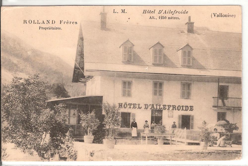 Hôtel d'Ailefroide Rolland propriètaire