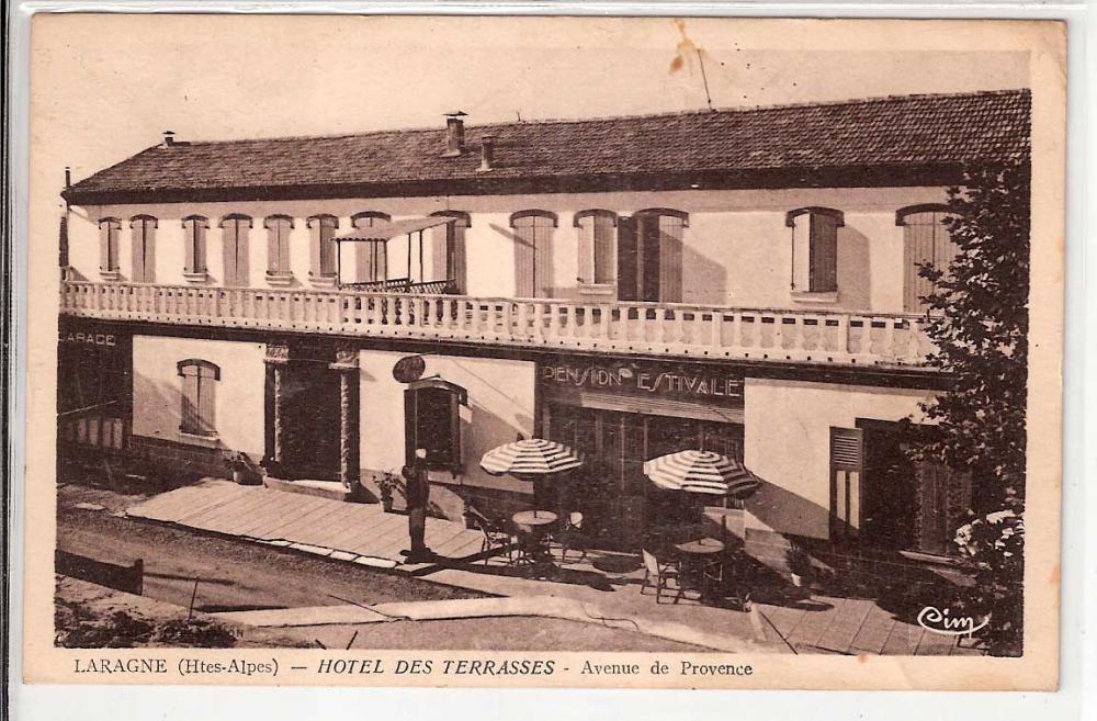 Laragne - Hôtel des Terrasses - Avenue de Provence