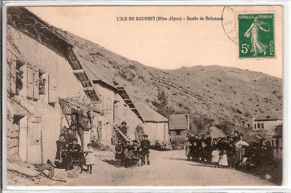 L'Ile de Rousset - Route de Briançon