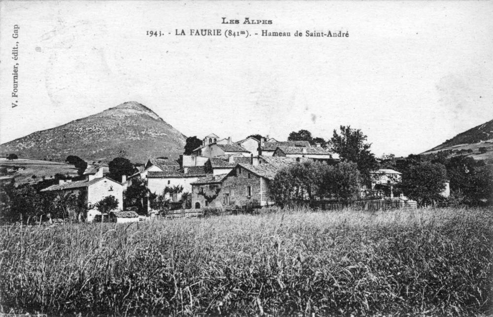 La Faurie (841m) - Hameau de Saint André