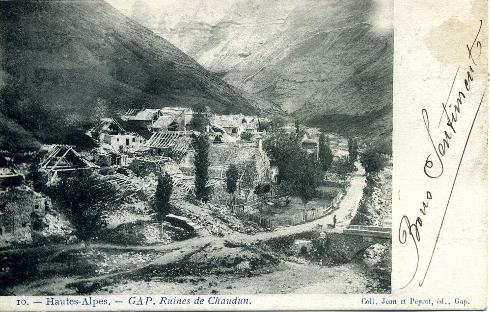 Gap ruine de Chaudun