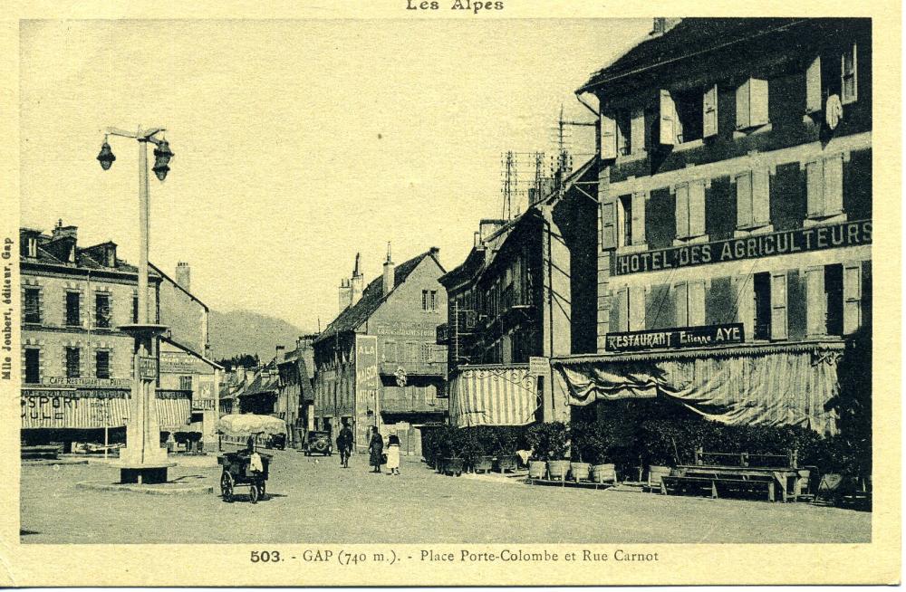 Place Porte Colombe et Rue Carnot
