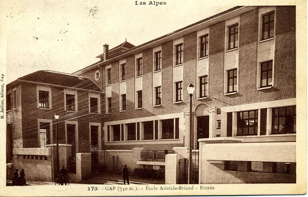 Gap (740m) - Ecole Aristide Briand - Entrée