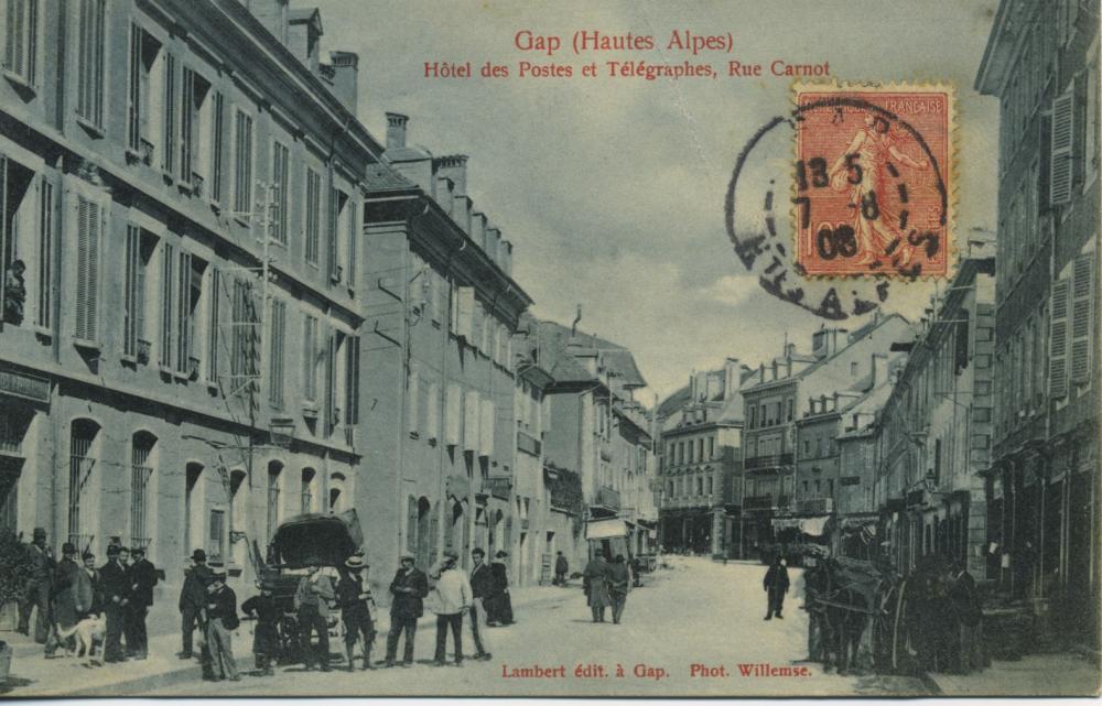 Gap - Hôtel des Postes et Télégraphes, Rue Carnot