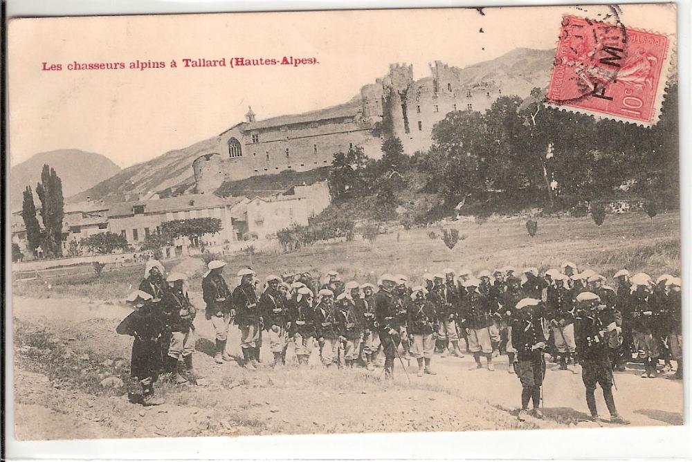 Les Chasseurs Alpins à Tallard