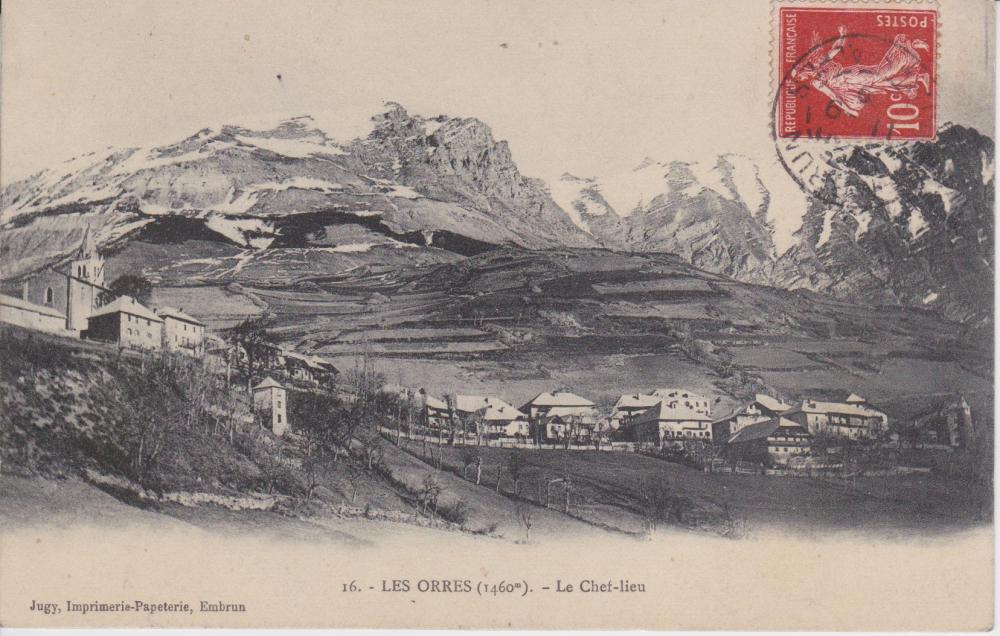 LES ORRES (1460m) - Le Chef-Lieu