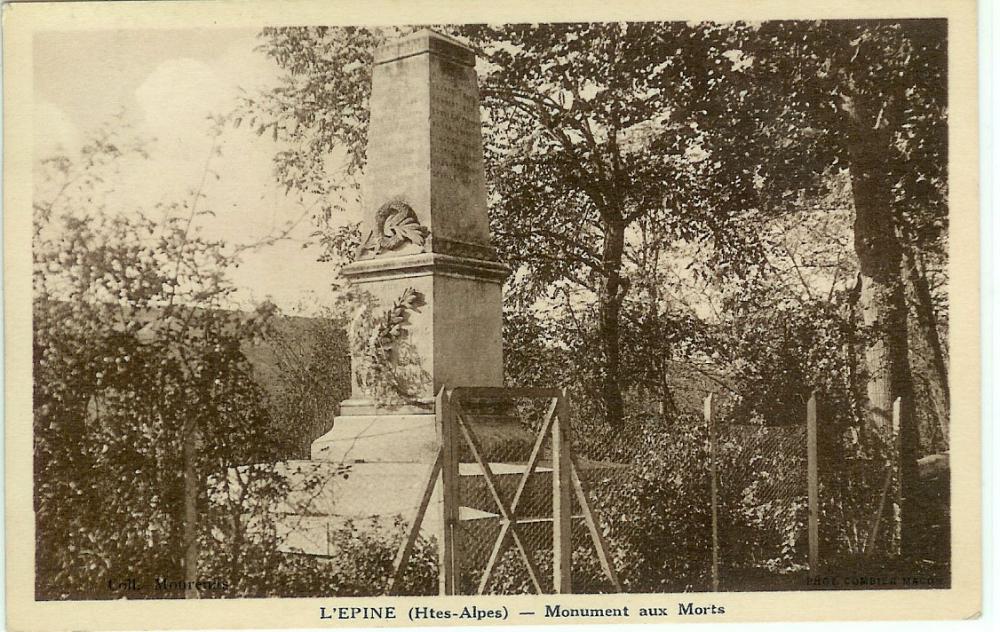 L'Epine Monument aux Morts